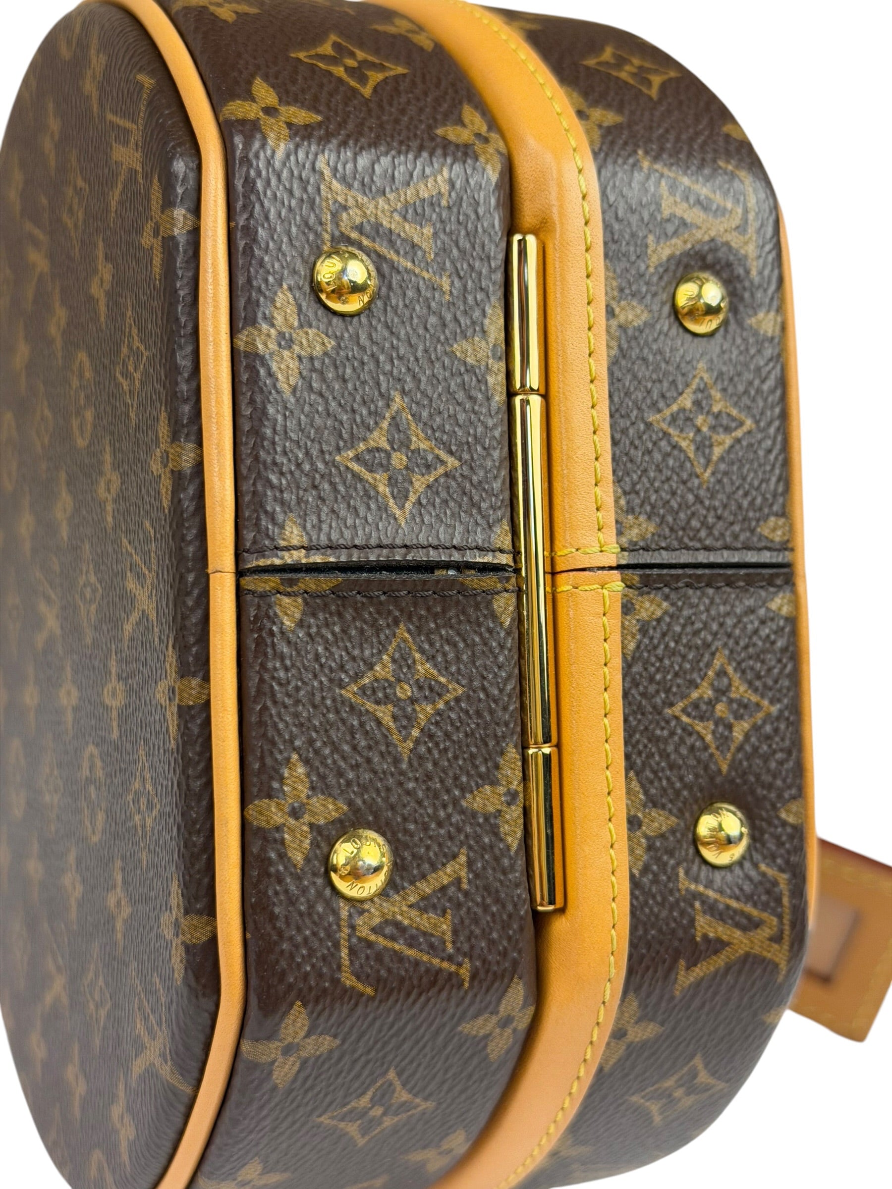 Louis Vuitton Monogram Petite Boite Chapeau Two-Way Bag