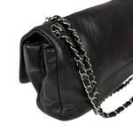 Chanel Black Leather CC Mirrored Mosaic Flap Bag 2008