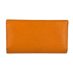 Louis Vuitton Orange Hue Epi Leather Wallet