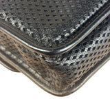 Chanel Black Perforated Leather Up in the Air Flap Bag 2012