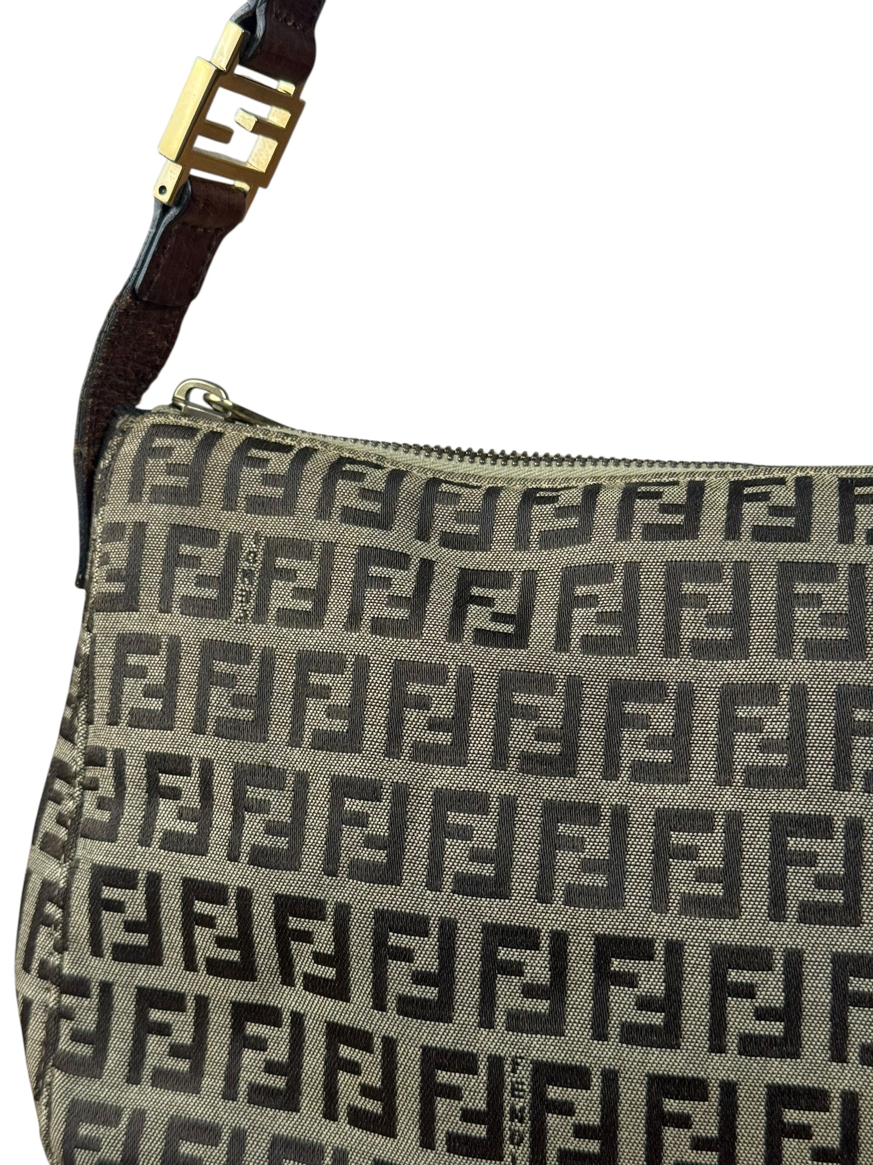 Fendi FF Vintage Monogram Pochette