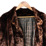Vintage Brown Chinchilla Fur Coat