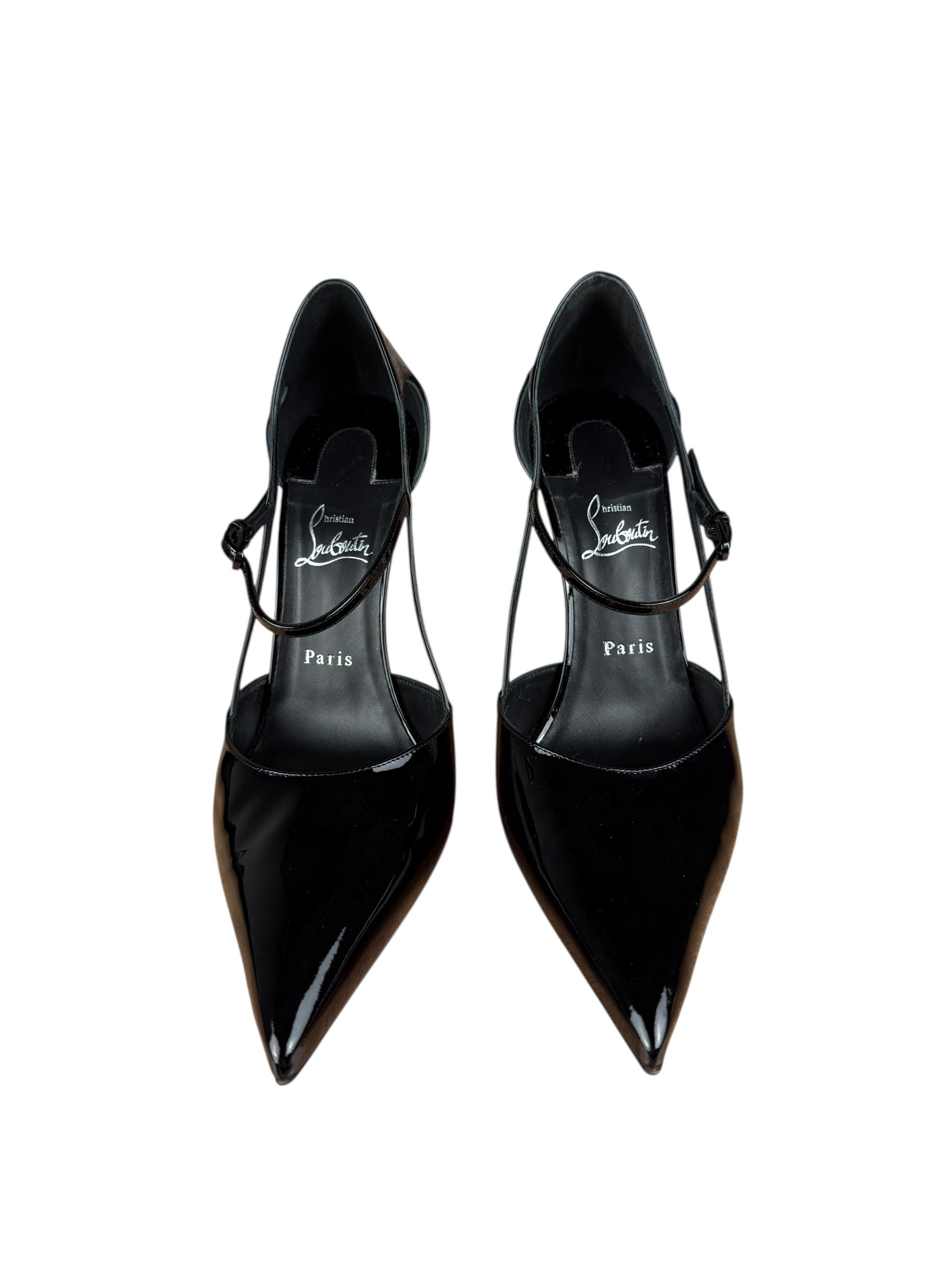 Christian Louboutin Black Miss Z Strap