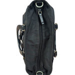 Prada Black Tessuto Nylon Leather Trim Hand Bag