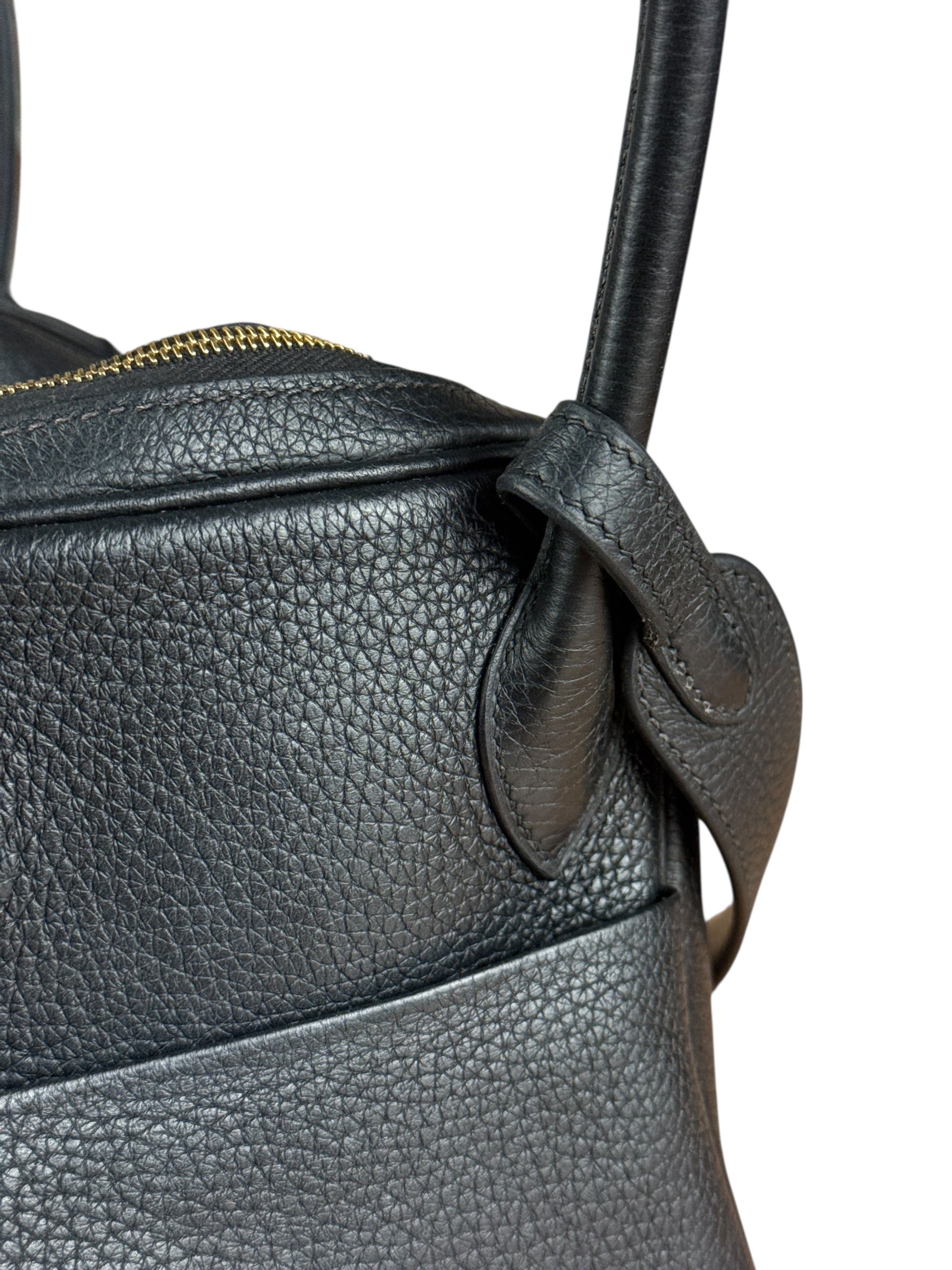 Hermes Black Clemence Lindy 26