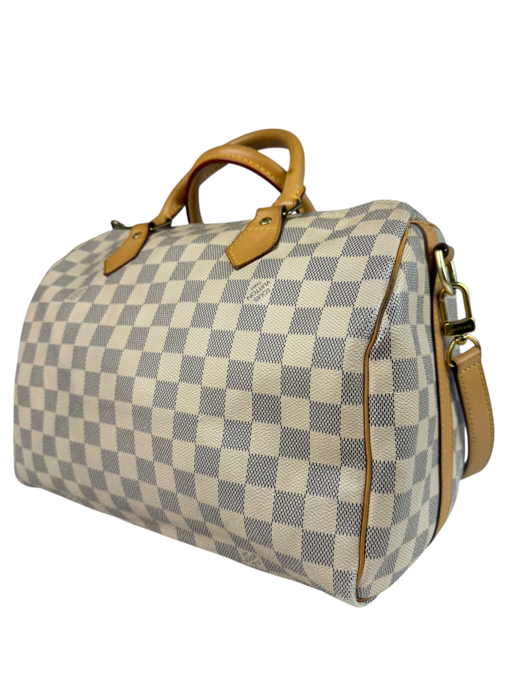 Louis Vuitton Damier Azur Speedy 30 Bandouliere