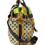 Louis Vuitton Limited Edition Leather Trim Monogram Cheche Gypsy PM