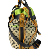 Louis Vuitton Limited Edition Leather Trim Monogram Cheche Gypsy PM