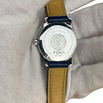 Fendi 2100L Pink Dial Blue Strap