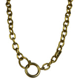 Chanel CC/Lion Logo Chain Pendant Necklace