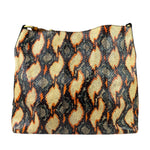 Fendi Multicolor Snakeskin Hobo Bag