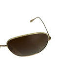 Oliver Peoples Gold-Tone Aviator Sunglasses
