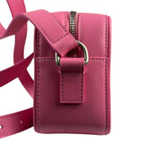 Jacquemus Le Baneto Zip Pink Leather Crossbody Bag