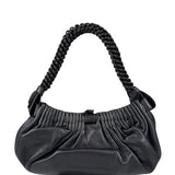 Bottega Veneta Braided Handle Leather Shoulder Bag