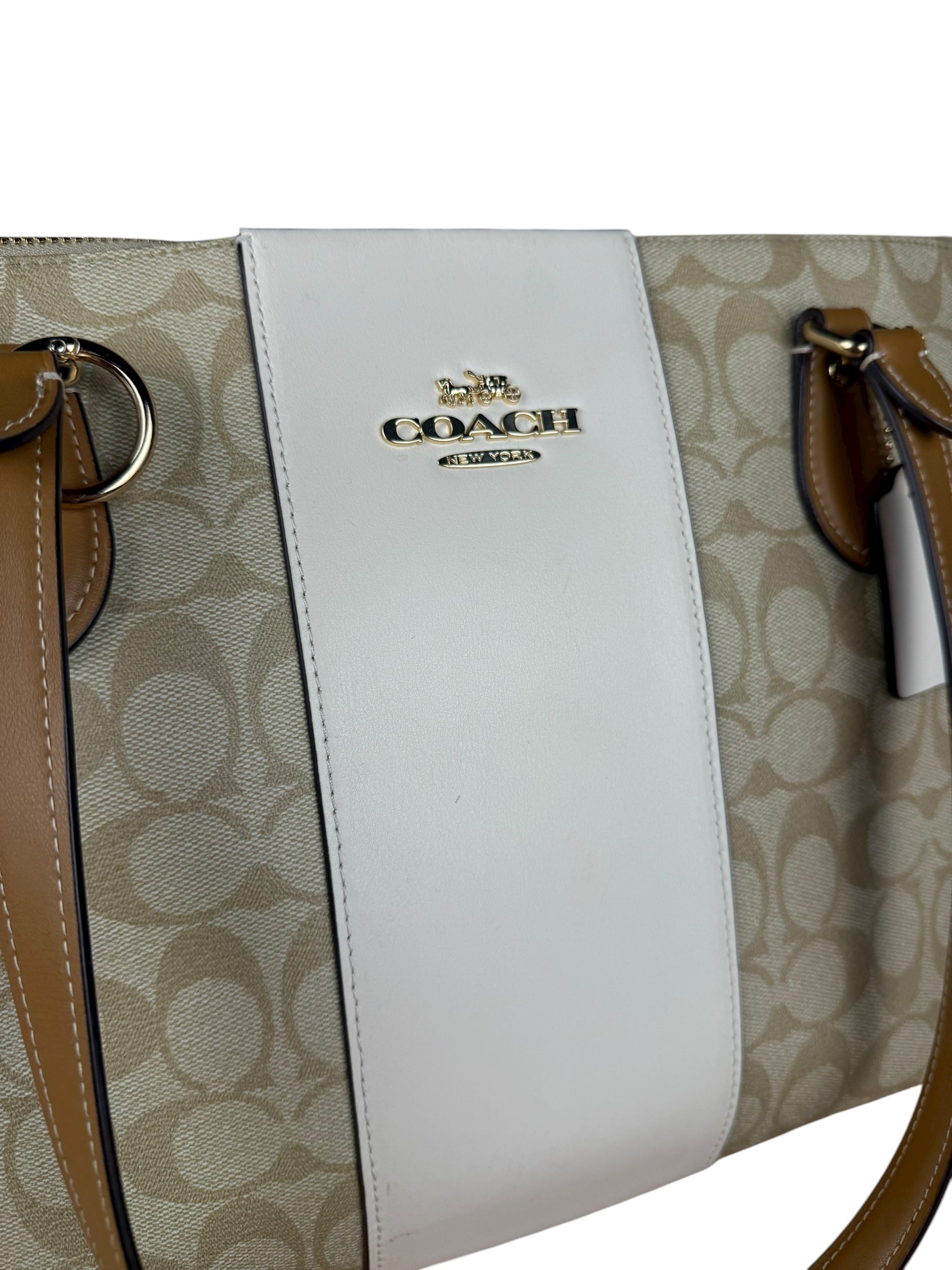 Coach Signature Canvas Gallery Tote