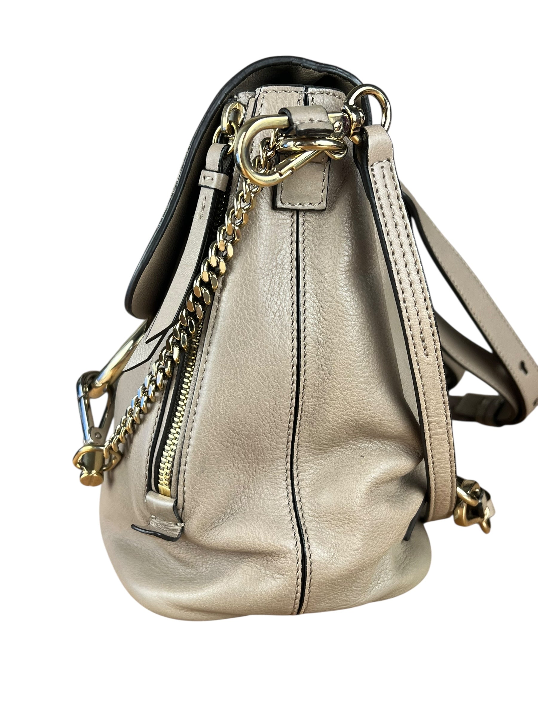 Chloe Faye Leather/Suede Backpack