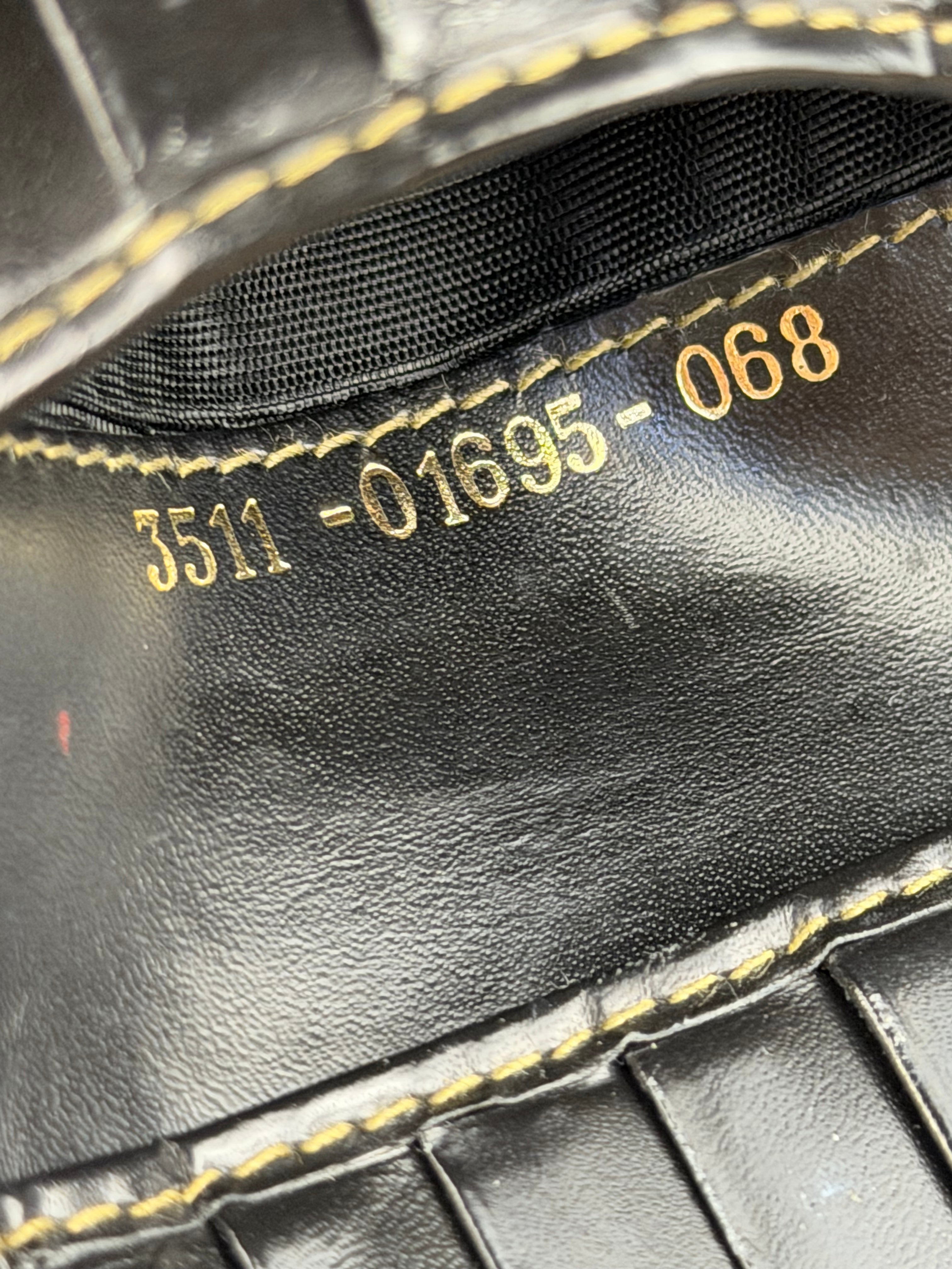 Fendi Vintage Striped Pequin Wallet