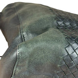 Bottega Veneta Black Intrecciato Leather 2Way Tote