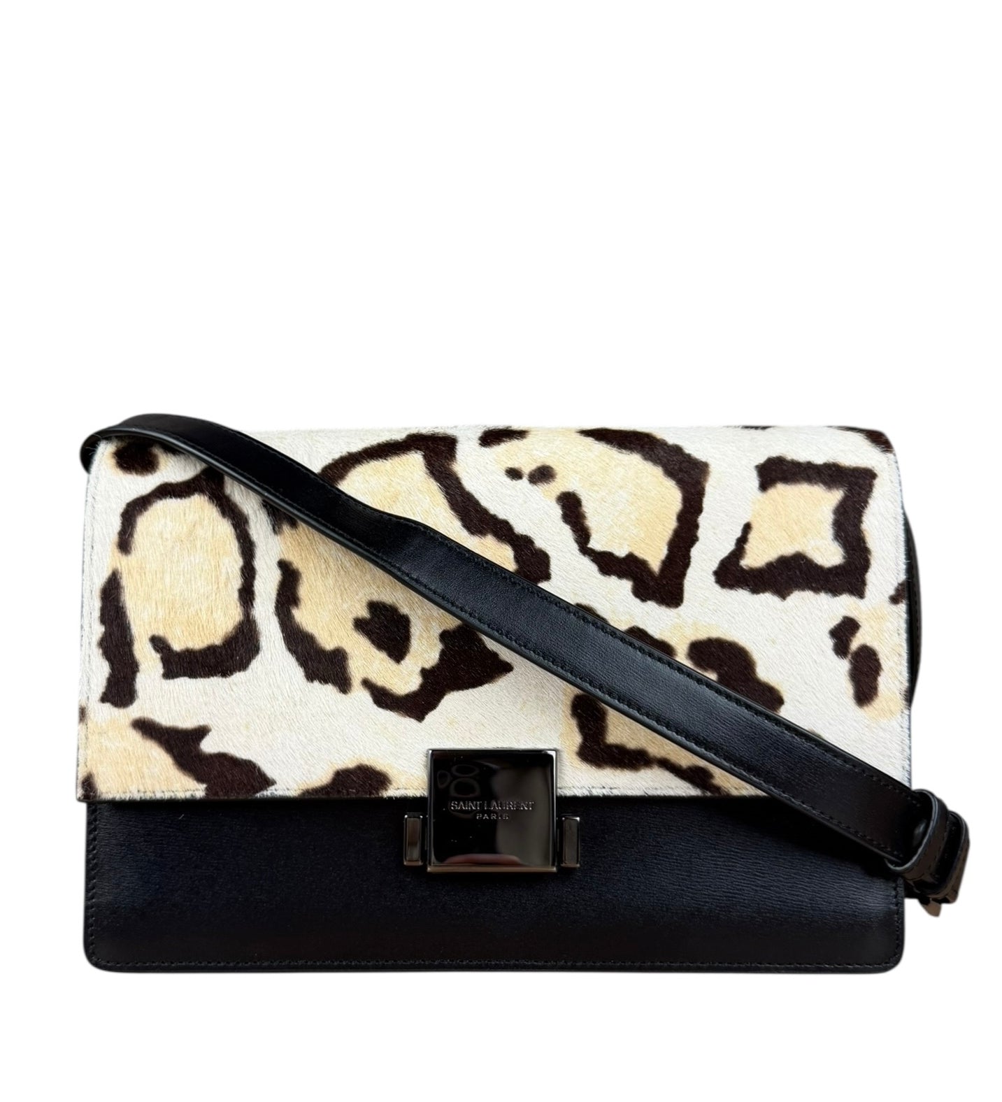 YSL Leopard Print Bellechasse Crossbody