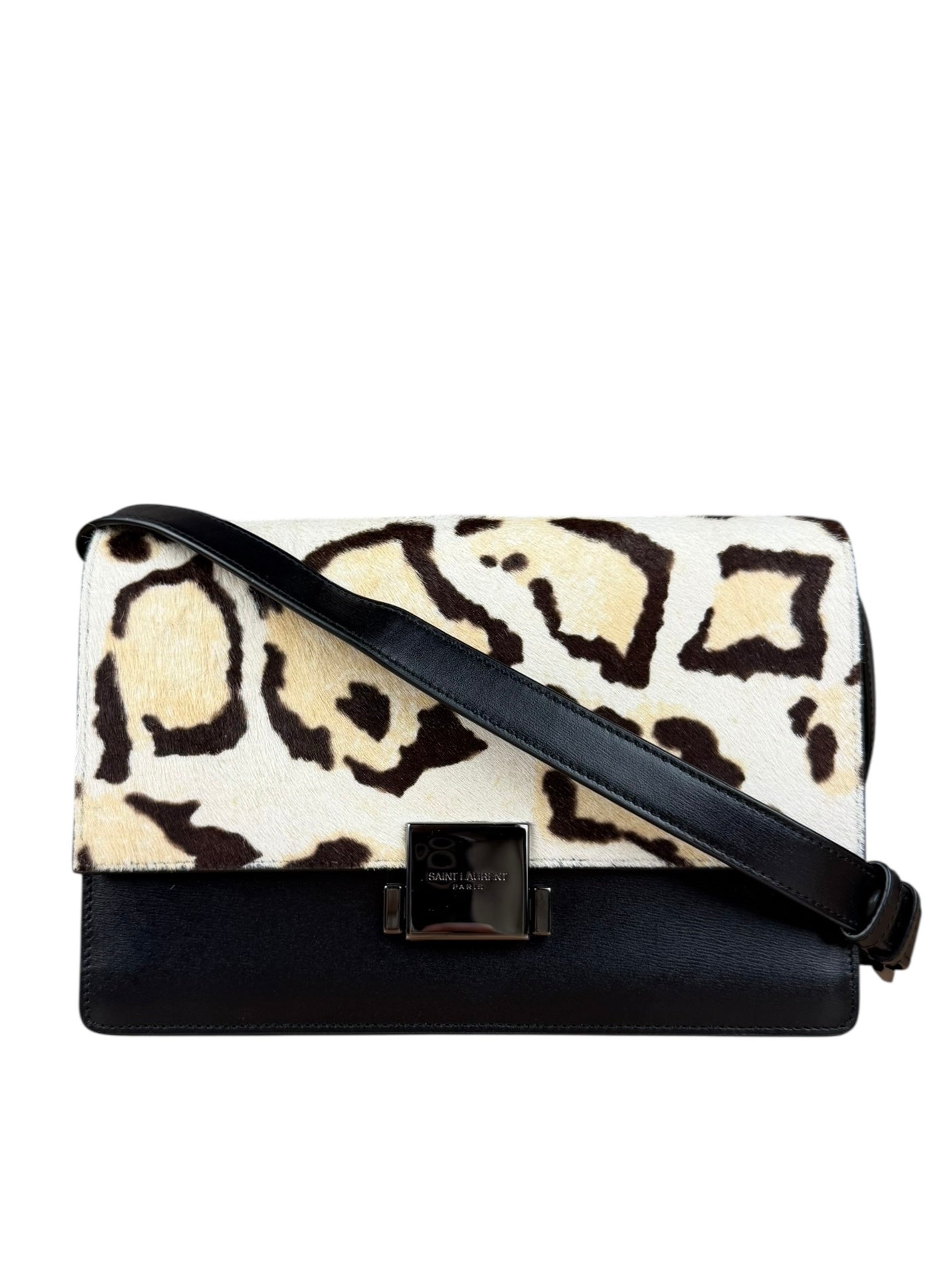 YSL Leopard Print Bellechasse Crossbody