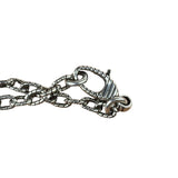 Gucci 925 Sterling Silver Interlocking GG Pendant Necklace
