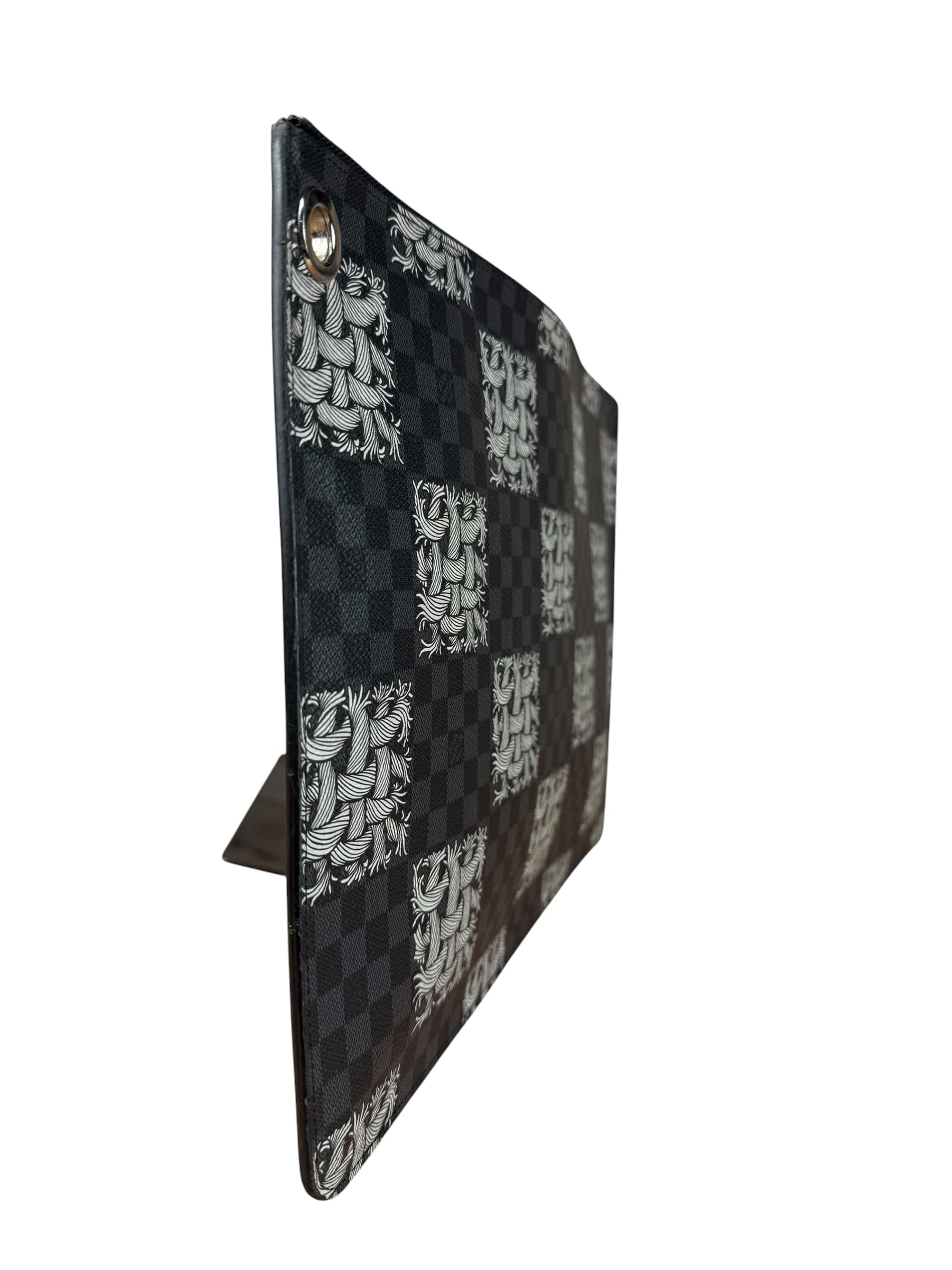 Louis Vuitton x Christopher Nemeth Damier Graphite Jour Pouch GM