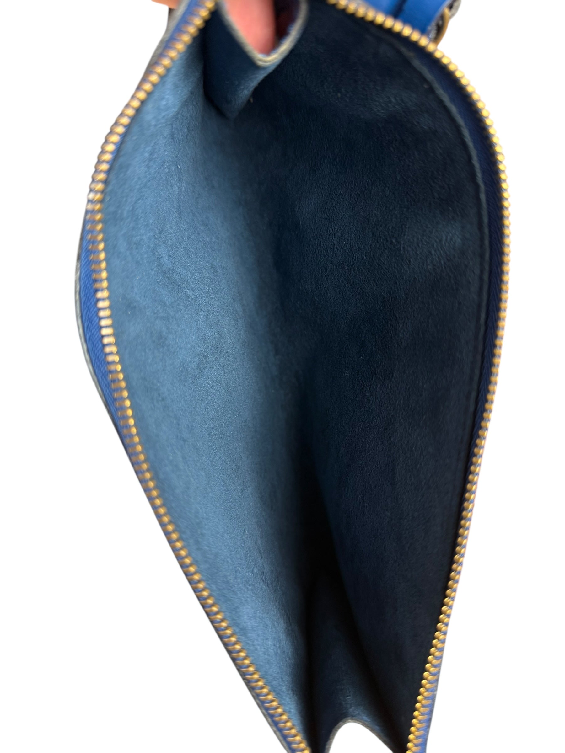 Louis Vuitton Epi Leather Pochette Blue