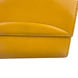 Loewe Vintage Yellow Leather Bifold Wallet