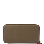Hermes Taupe Epsom Leather Silk'In Long Wallet 2009