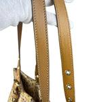 Fendi FF Floral Zucchino Shoulder Tote