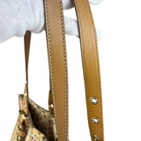 Fendi FF Floral Zucchino Shoulder Tote