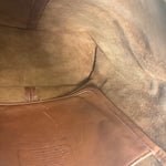 Coach Vintage Brown Leather Legacy Zip Crossbody Bag