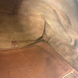 Coach Vintage Brown Leather Legacy Zip Crossbody Bag