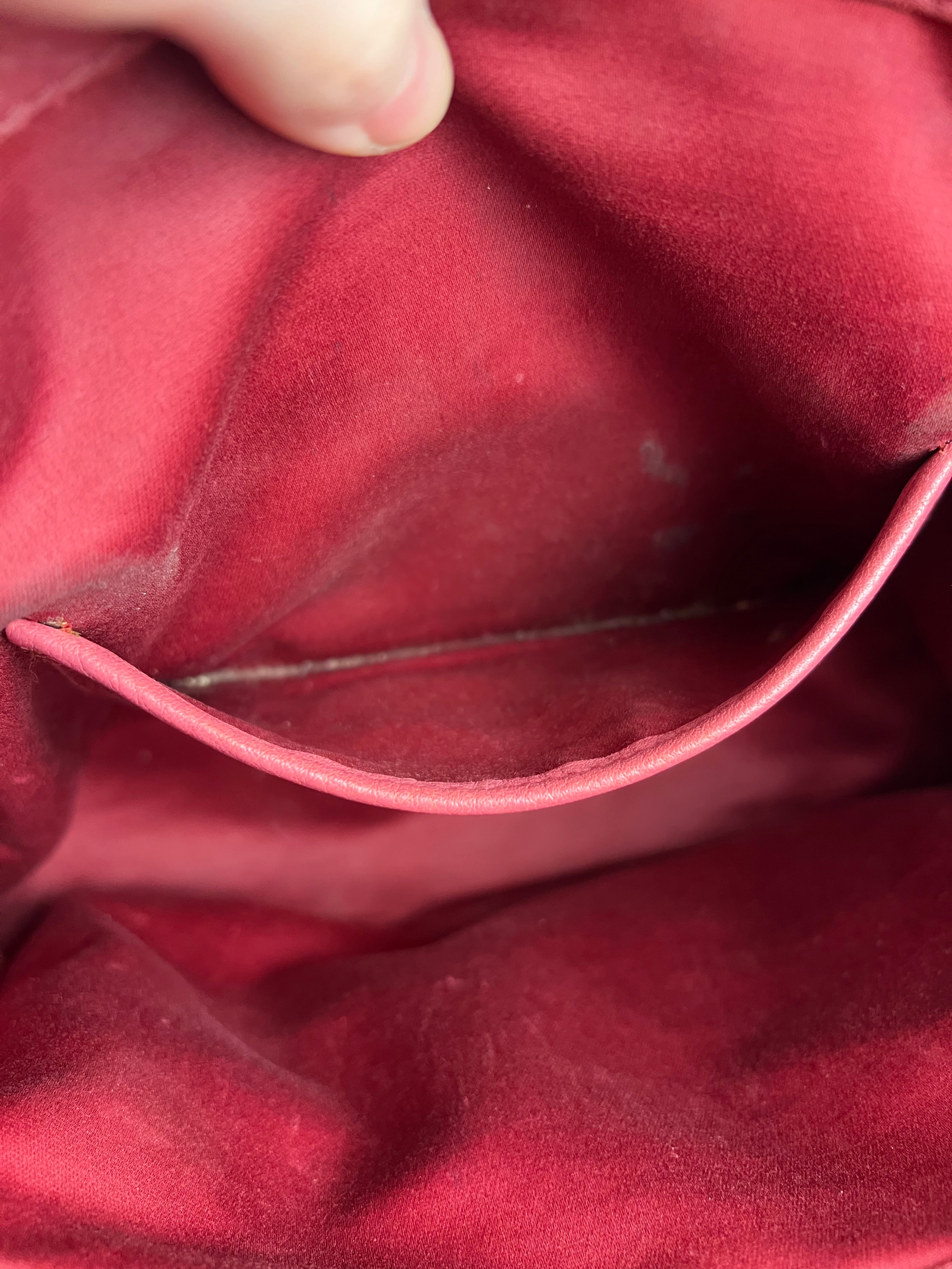 Miu Miu Pink Leather 2Way Tote Bag