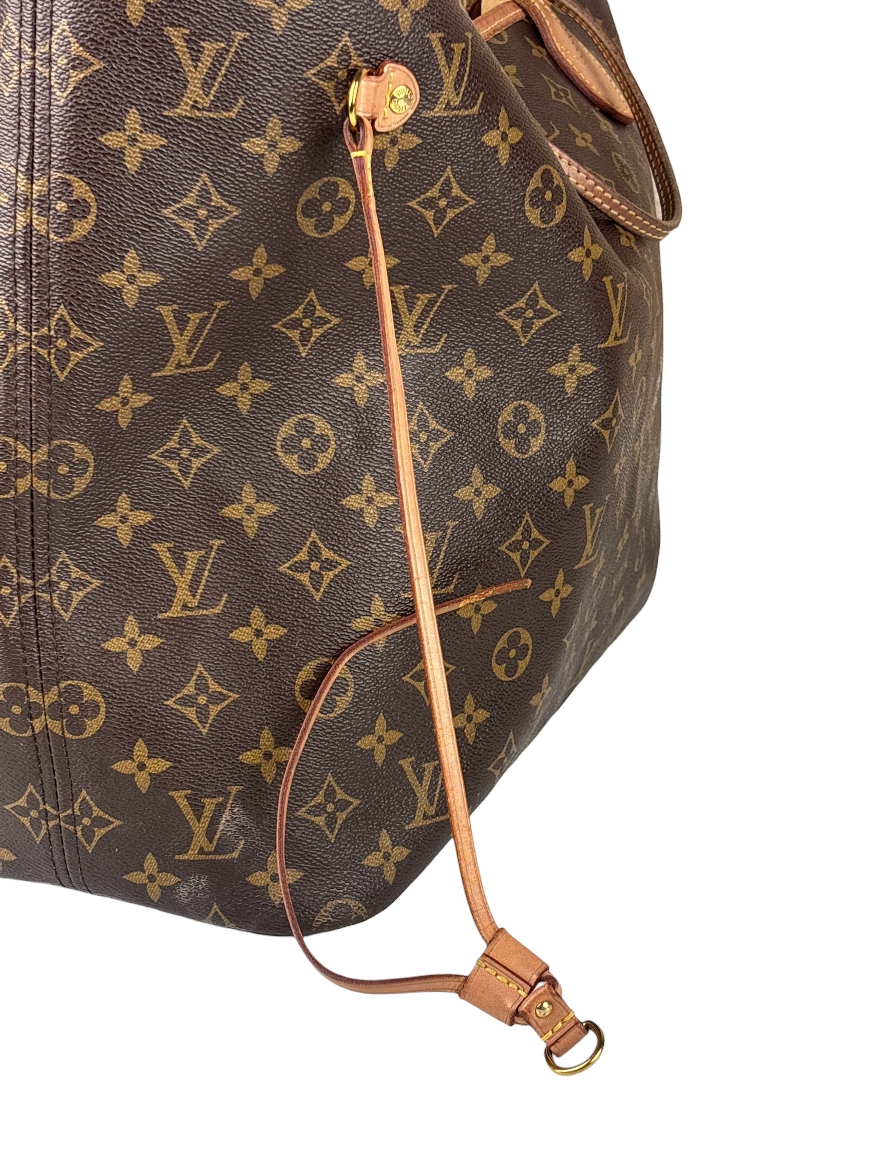 Louis Vuitton Dark Brown Canvas Monogram Neverfull Shoulder Bag PM