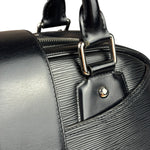 Louis Vuitton Black Epi Leather Montaigne Bowling Handbag