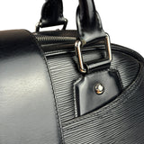 Louis Vuitton Black Epi Leather Montaigne Bowling Handbag
