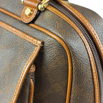 Bally Vintage Leather Coated Monogram Handbag