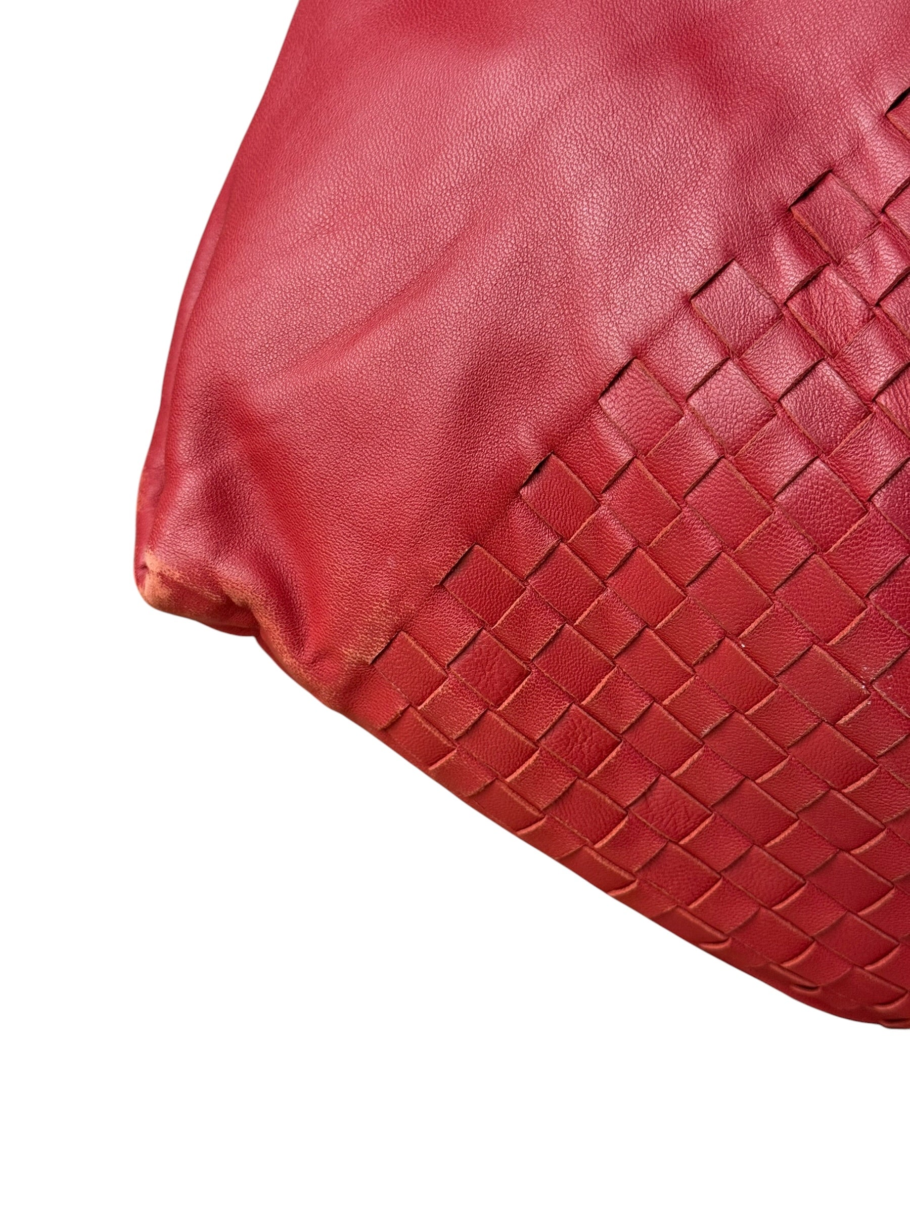 Bottega Veneta Brown Intrecciato Shoulder Bag