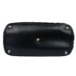 Chanel Black Quilted Leather Ligne Cambon Tote Bag 2004