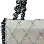 Chanel Tweedy Quilted Leather Fringe Flap Bag 2011