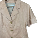 Burberry London Check Wide-Neck Top Blue