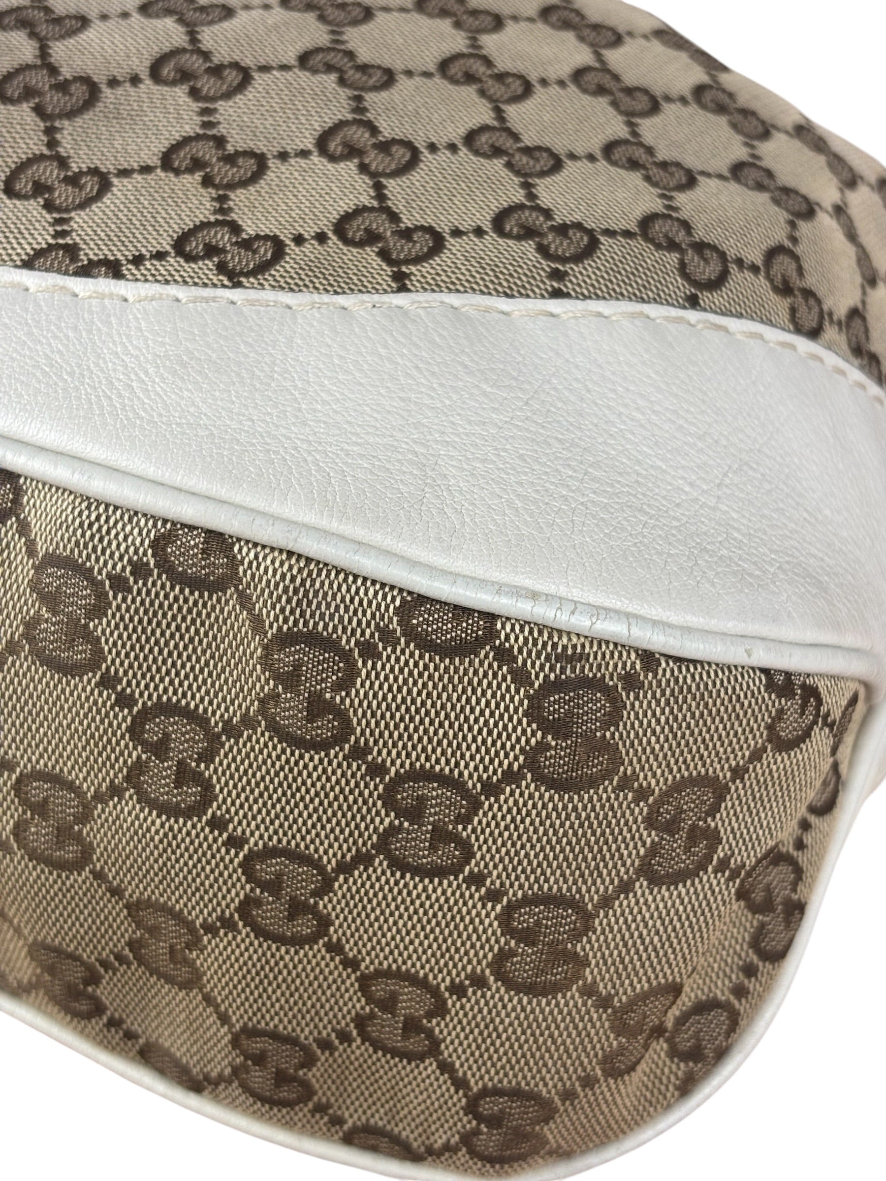 Gucci GG Canvas Medium Charlotte Hobo Bag