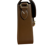 Gucci Tan Brown 1955 Horsebit Shoulder Bag