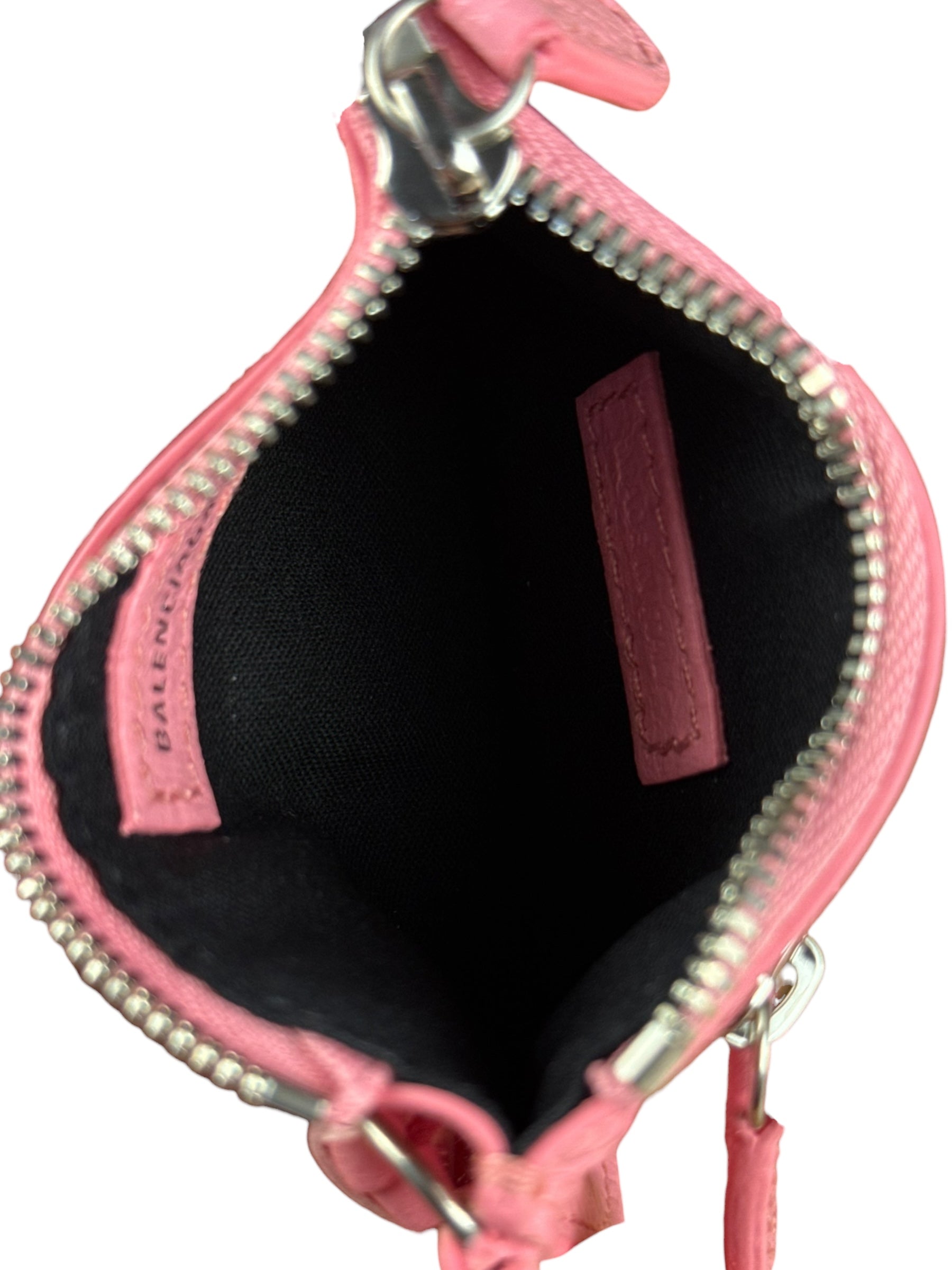 Balenciaga Le Cagole Zip Pouch Pink