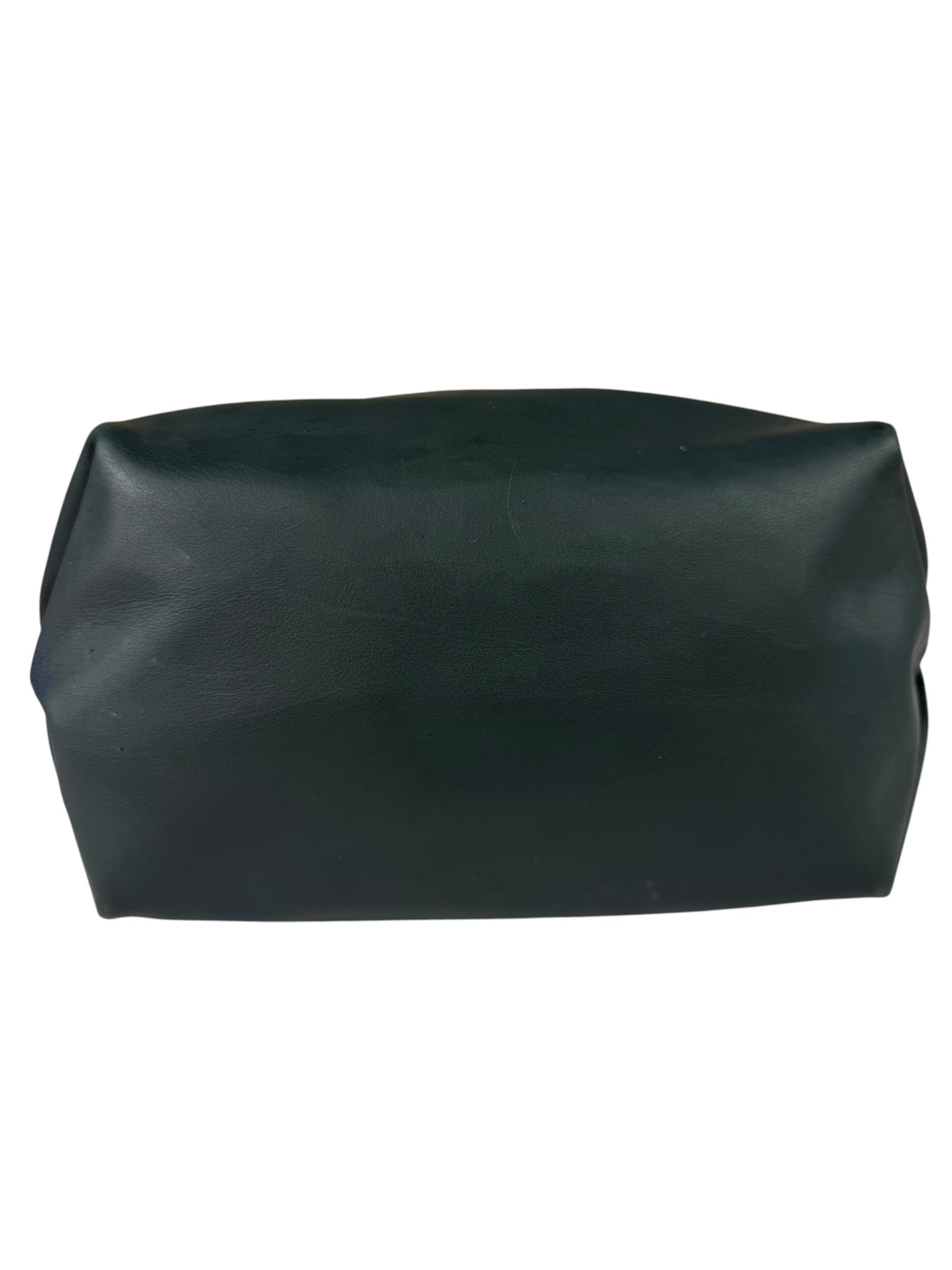 Bottega Veneta Grey Leather Pouch
