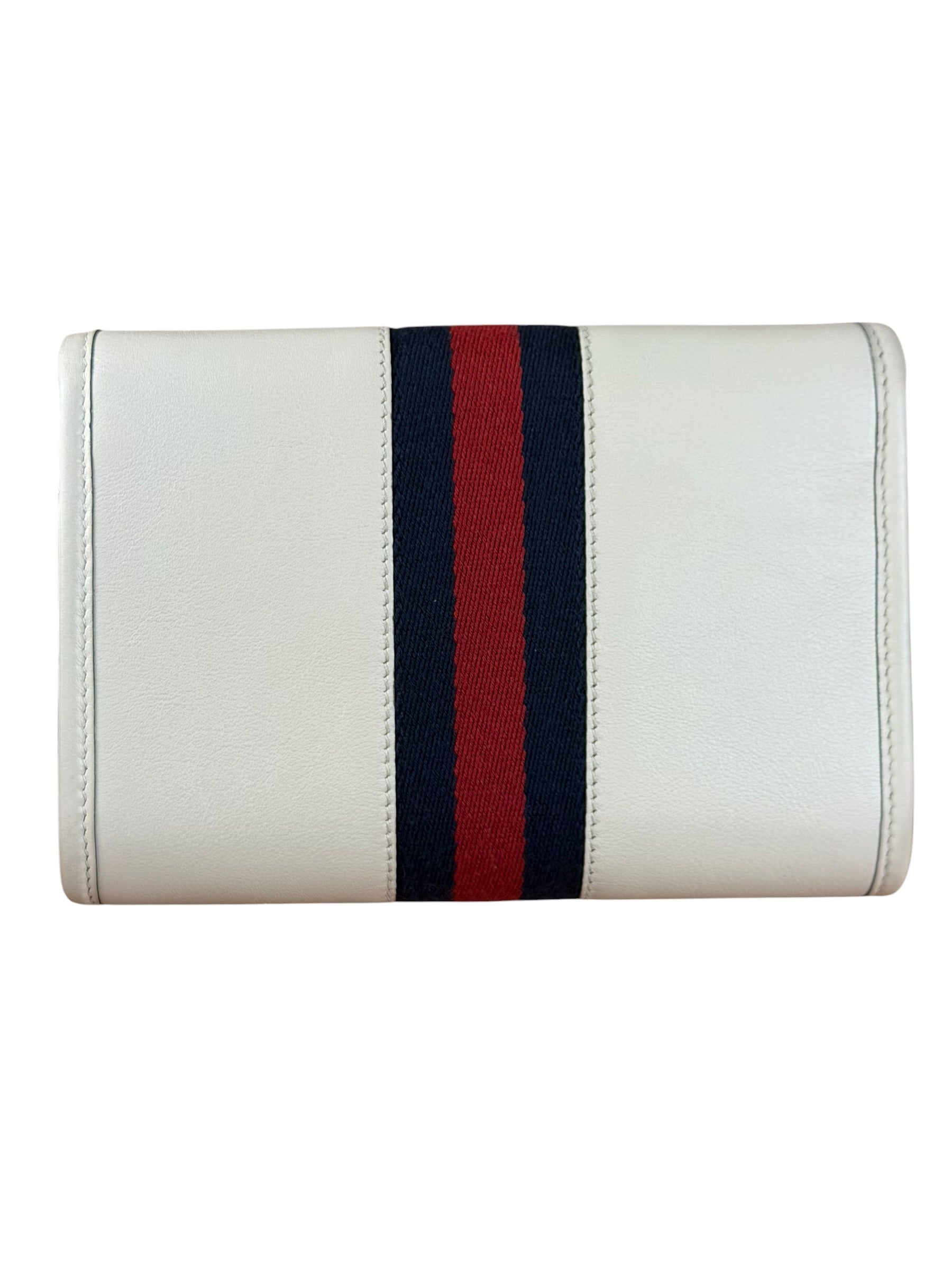 Gucci White Raja Mini Chain Shoulder Bag