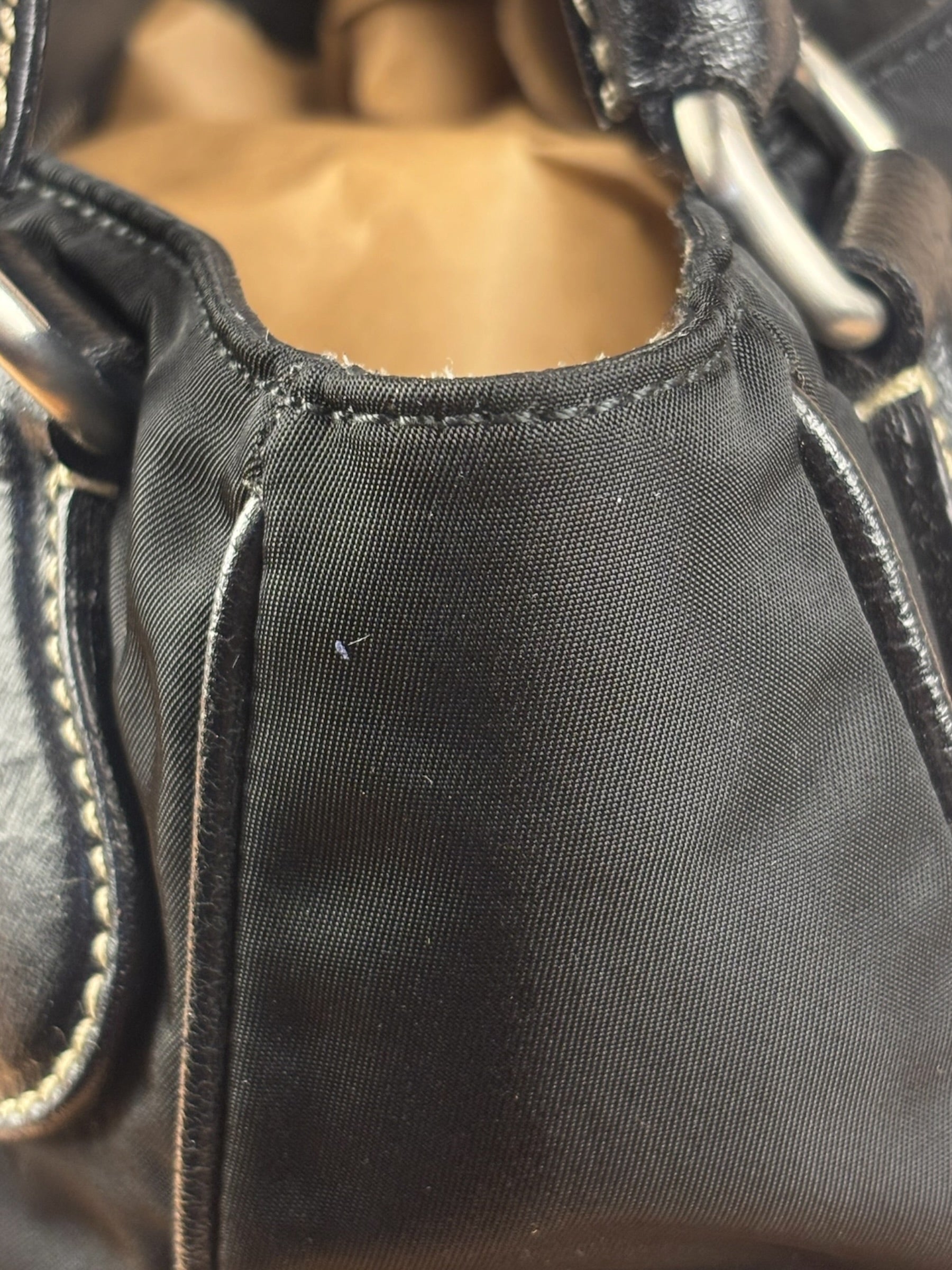 Prada Nylon Duet Handbag