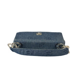 Chanel CC Denim Logo Flap Shoulder Bag 2002