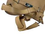 Hermes Jypsiere Tan Clemence Leather Shoulder Bag 2008